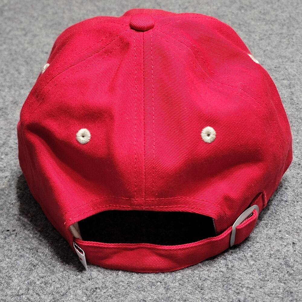 Houston Texans Hat Dad Cap Mens Red Fanatics Strapback Curved Bill Low Adult - Picture 7 of 14